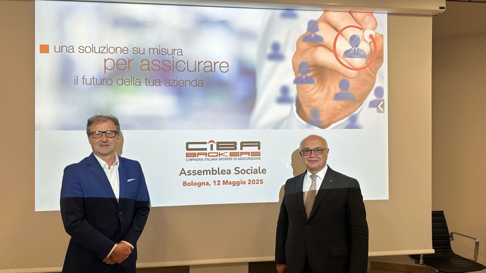 Ricci Lucchi e Ravaglia alla Assemblea Generale